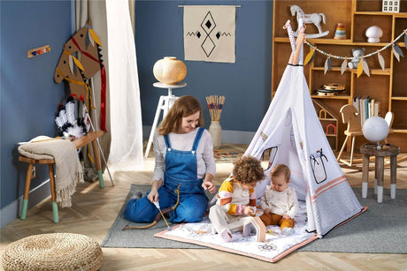 Kinderkraft Tippy 3in1 Educational Playmat & Teepee