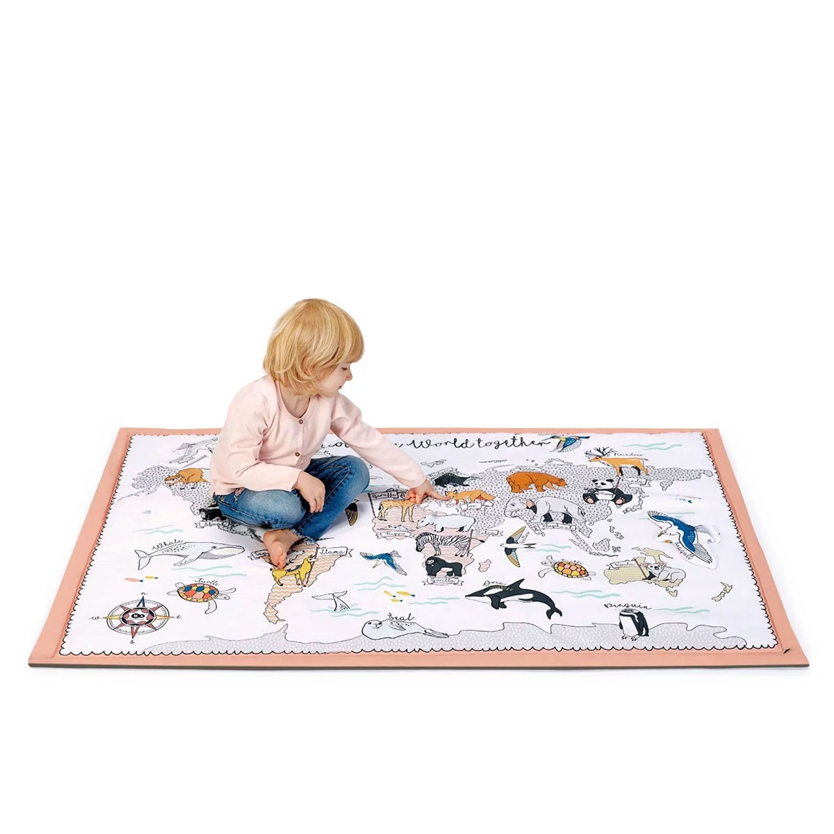 Kinderkraft Tippy 3in1 Educational Playmat & Teepee