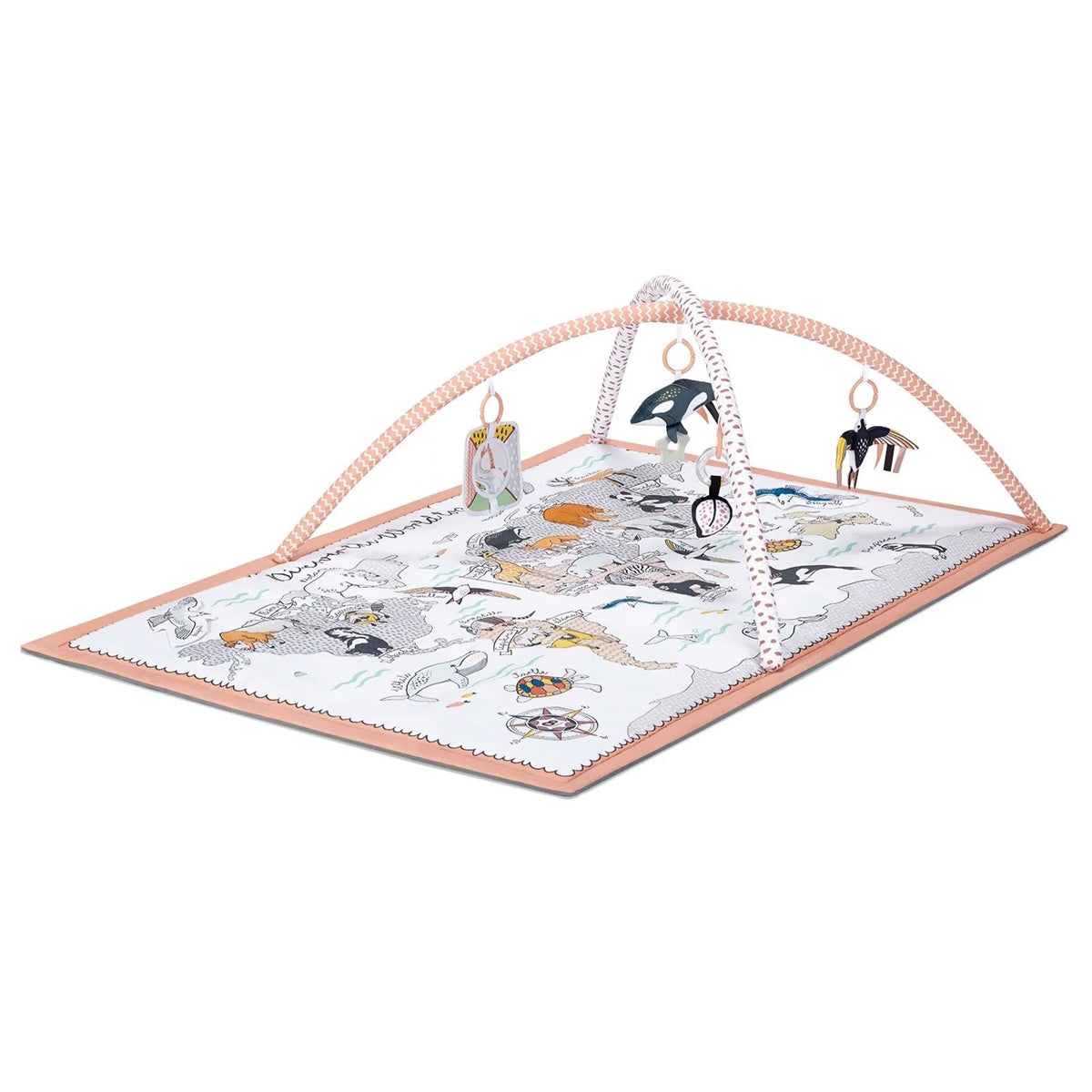 Kinderkraft Tippy 3in1 Educational Playmat & Teepee