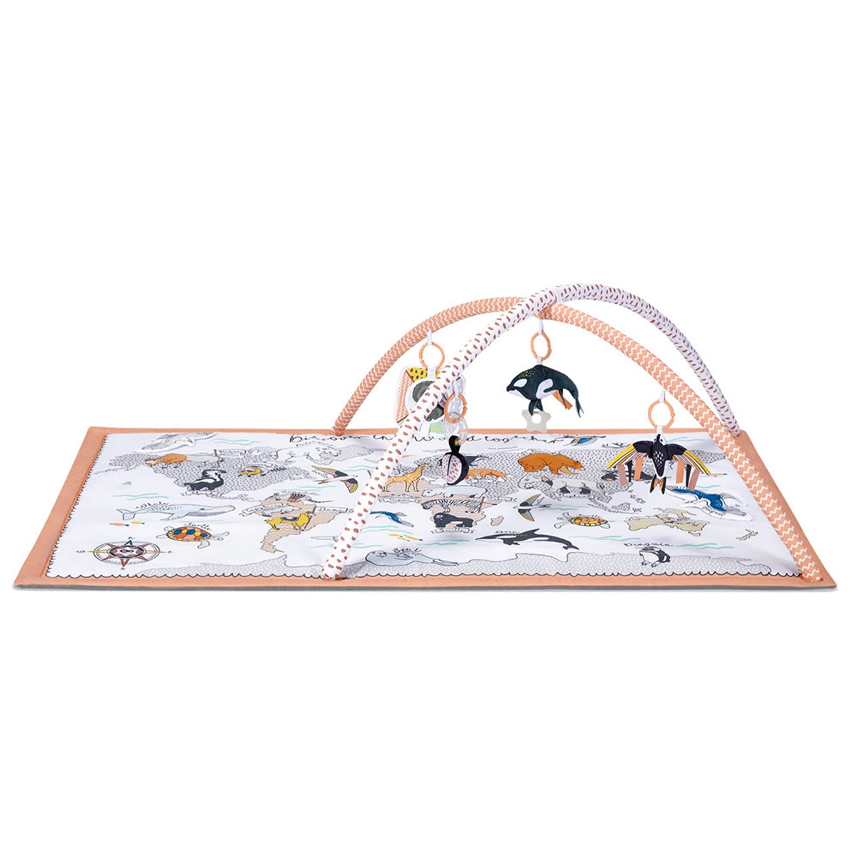 Kinderkraft Tippy 3in1 Educational Playmat & Teepee