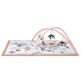 Kinderkraft Tippy 3in1 Educational Playmat & Teepee