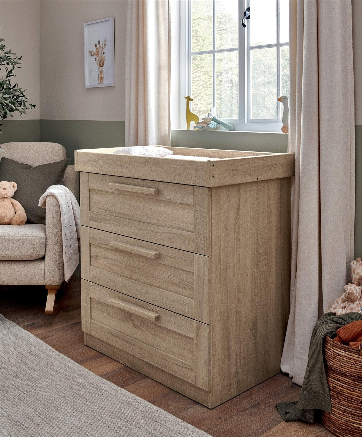 Mamas & Papas Atlas 2 Piece Furniture Set (Cotbed & Dresser)