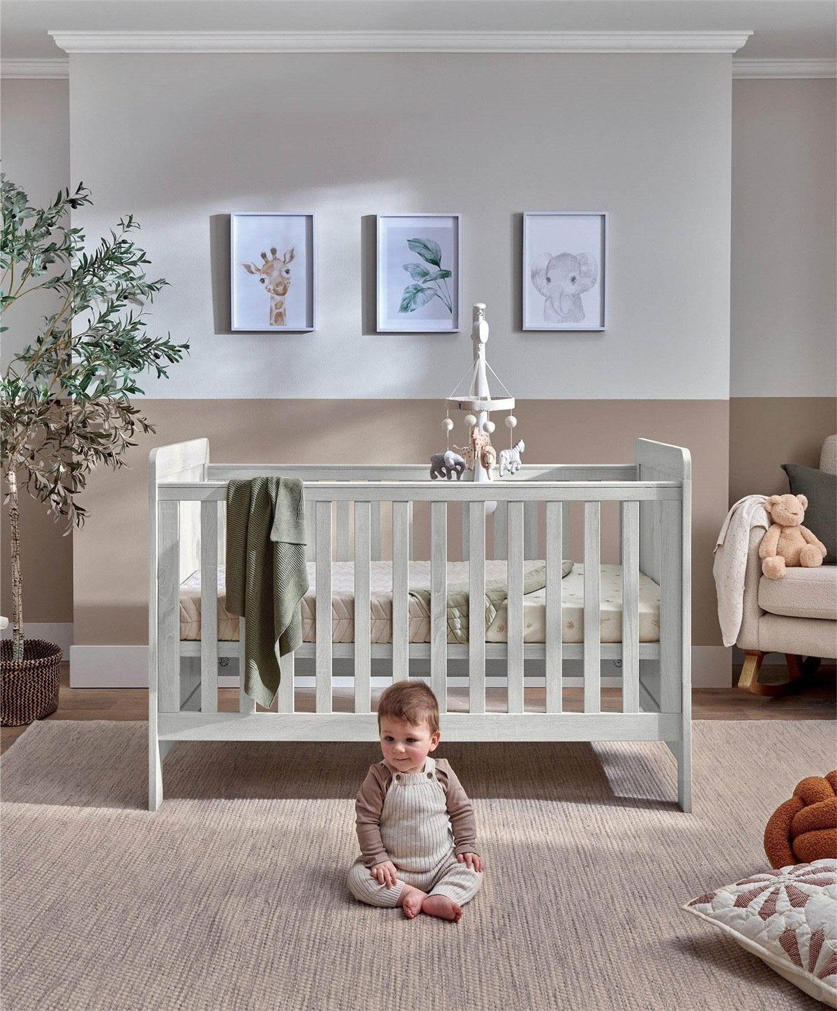 Mamas & Papas Atlas 2 Piece Furniture Set (Cotbed & Dresser)