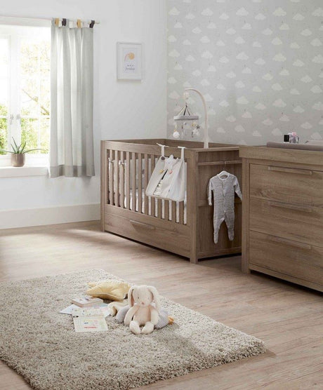 Mamas & Papas Franklin 2 Piece Cotbed Set with Dresser Changer