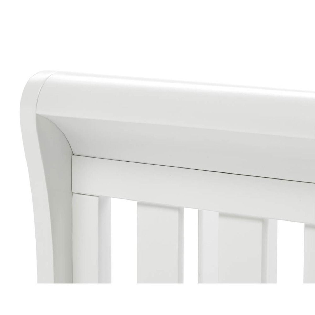 Babymore Eva Sleigh Cot Bed Dropside with Drawer