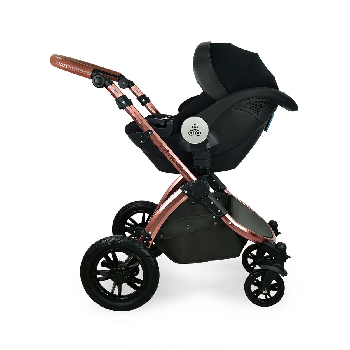 Ickle Bubba Stomp V4 All-in-One Travel System with Mercury iSize car Seat & Isofix Base