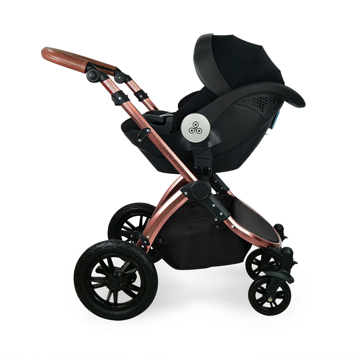 Ickle Bubba Stomp V4 All-in-One Travel System with Mercury iSize car Seat & Isofix Base