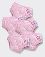 NEW 5 Pack Reusable Potty Training Pants with Cross-Stitch