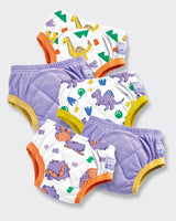 NEW 5 Pack Reusable Potty Training Pants with Cross-Stitch