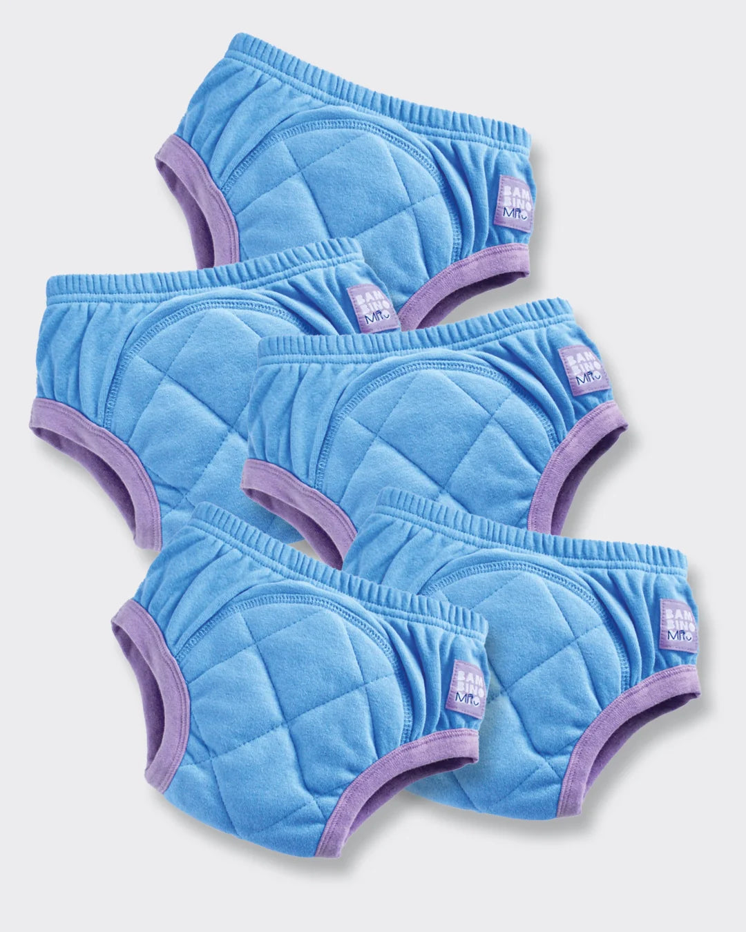 NEW 5 Pack Reusable Potty Training Pants with Cross-Stitch