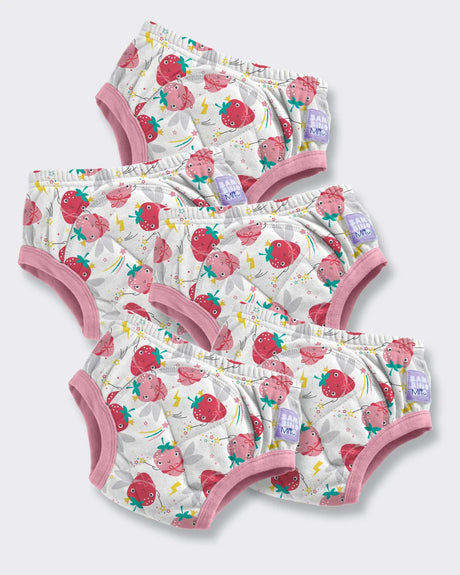 NEW 5 Pack Reusable Potty Training Pants with Cross-Stitch