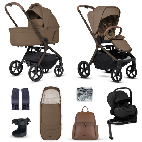 Silver Cross Breez Ultimate 360 Travel System Bundle