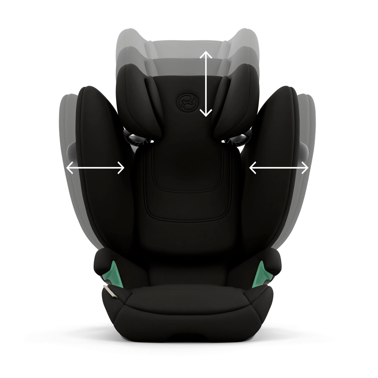 Cybex Solution G2 Foldable Car Seat, Magic Black