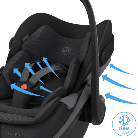 Maxi Cosi Pebble Slide Pro Car Seat - Onyx Black