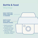 MAM Electric Steriliser & Express Bottle Warmer - Grey