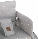 Jane Avant Travel Highchair with Storage, Dim Grey