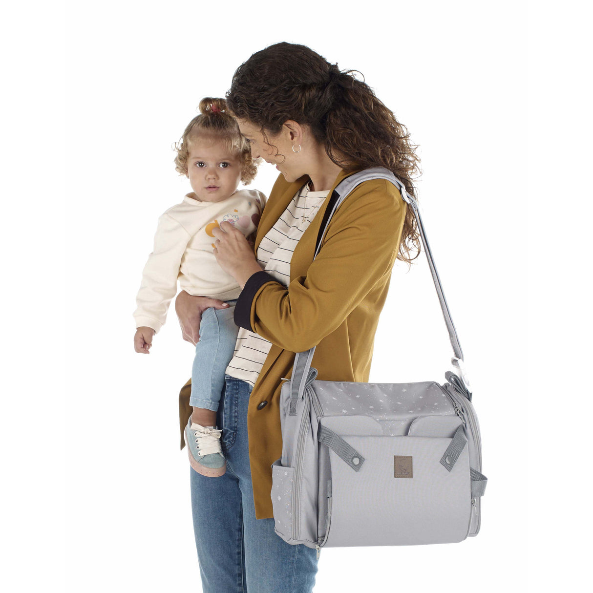 Jane Avant Travel Highchair with Storage, Dim Grey