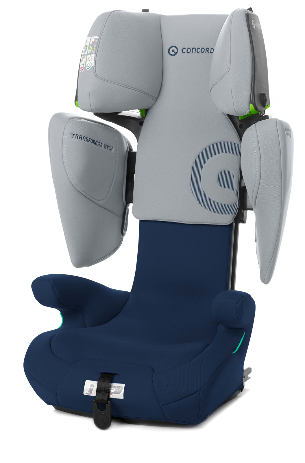 Concord Transformer iTech i-Size Car Seat, 100-150cm, 3.5-12 years