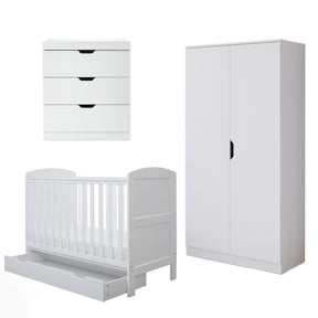 Ickle Bubba Coleby Mini 4 Piece Nursery Furniture Set