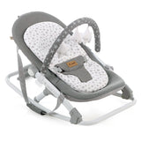 Jane Fold Hammock Baby Rocker with Toy Arch & Reversible Newborn Cushion, Star