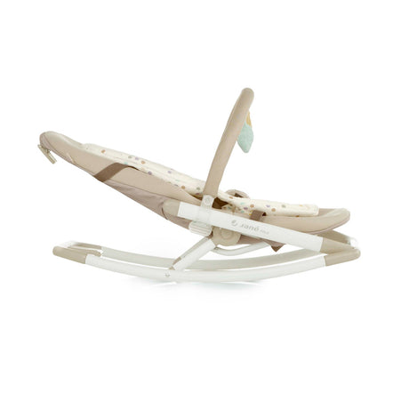 Jane Fold Hammock Baby Rocker with Toy Arch & Reversible Newborn Cushion, Star