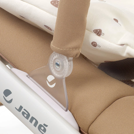 Jane Fold Hammock Baby Rocker with Toy Arch & Reversible Newborn Cushion, Star