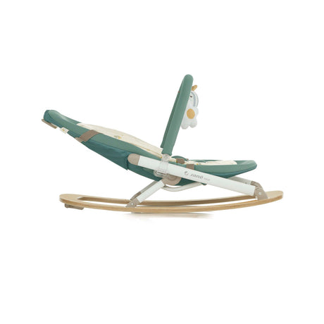 Jane Kalm Wooden Hammock – Natural Birch Rocker with Soft Padded Insert, Sesame