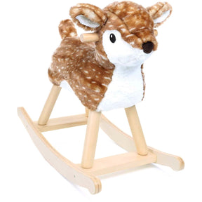 Little Bird Told Me Willow Rocking Deer - Woodland Ride-On Toy for Toddlers (9 Months+)