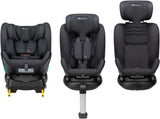 Bebe Confort Atlas 360 Swivel Car Seat, 0-12 years, Jet Black