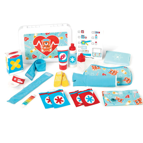Melissa & Doug Get Well First Aid Kit Play Set, 25 Piece