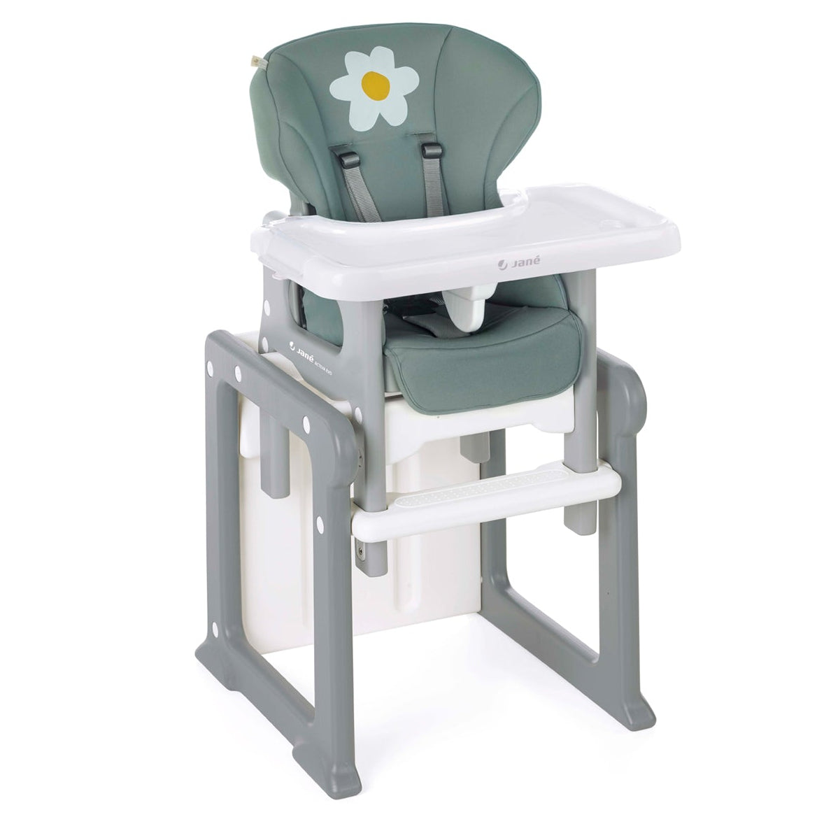 Jane Activa Evo 2in1 Highchair, Botanic