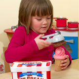Melissa & Doug Ice Cream Play Toy Set