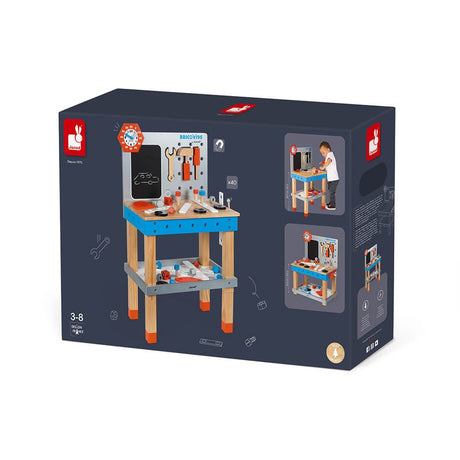 Janod Brico'Kids DIY Giant Magnetic Workbench