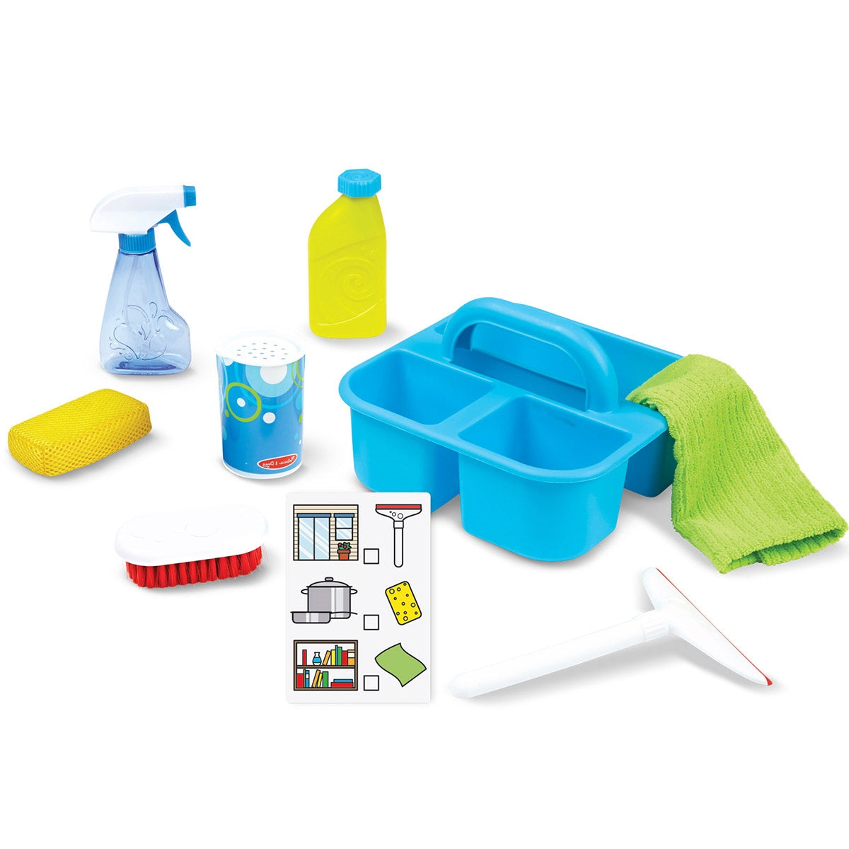 Melissa & Doug Cleaning Caddy Play Set