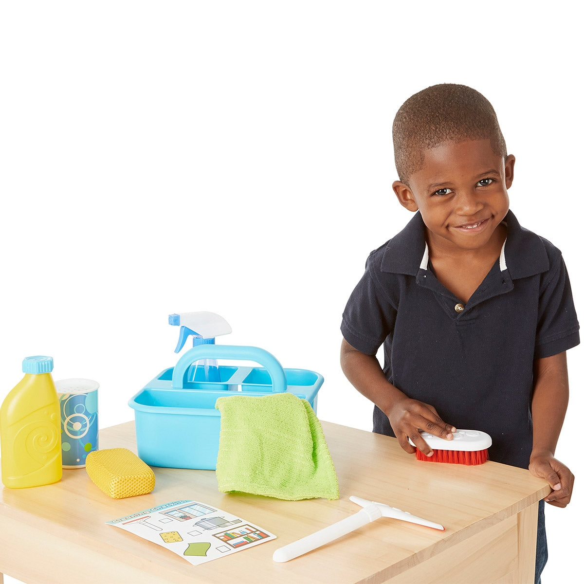 Melissa & Doug Cleaning Caddy Play Set