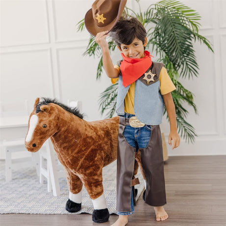 Melissa & Doug Cowboy Role Play Costume Set