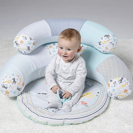 BabyLo BabyZee 2in1 Safari Sit Me Up Playmat