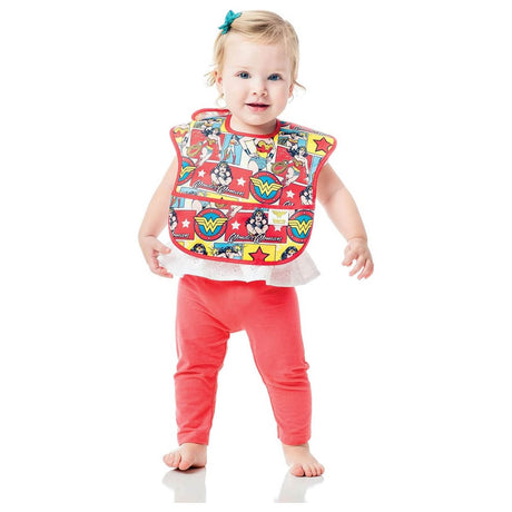 Bumkins SuperBib 2-Pack - Wonder Woman Design