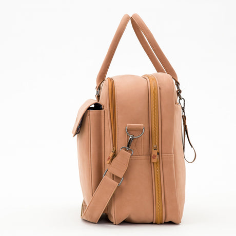 Bizzi Growin Baby Travel Crib Changing Bag POD ® - Vegan Leather