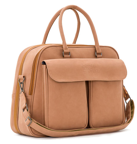 Bizzi Growin Baby Travel Crib Changing Bag POD ® - Vegan Leather