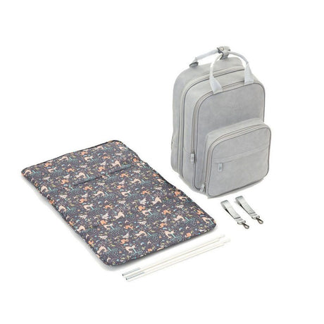 Bizzi Growin 2-in-1 Travel Bag & Baby Crib Vegan Leather - RucPOD ®