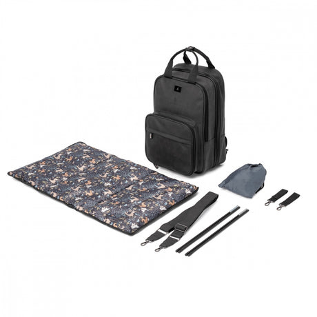 Bizzi Growin 2-in-1 Travel Bag & Baby Crib Vegan Leather - RucPOD ®