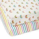 Ickle Bubba 2 Pack Fitted Cot Bed Sheets