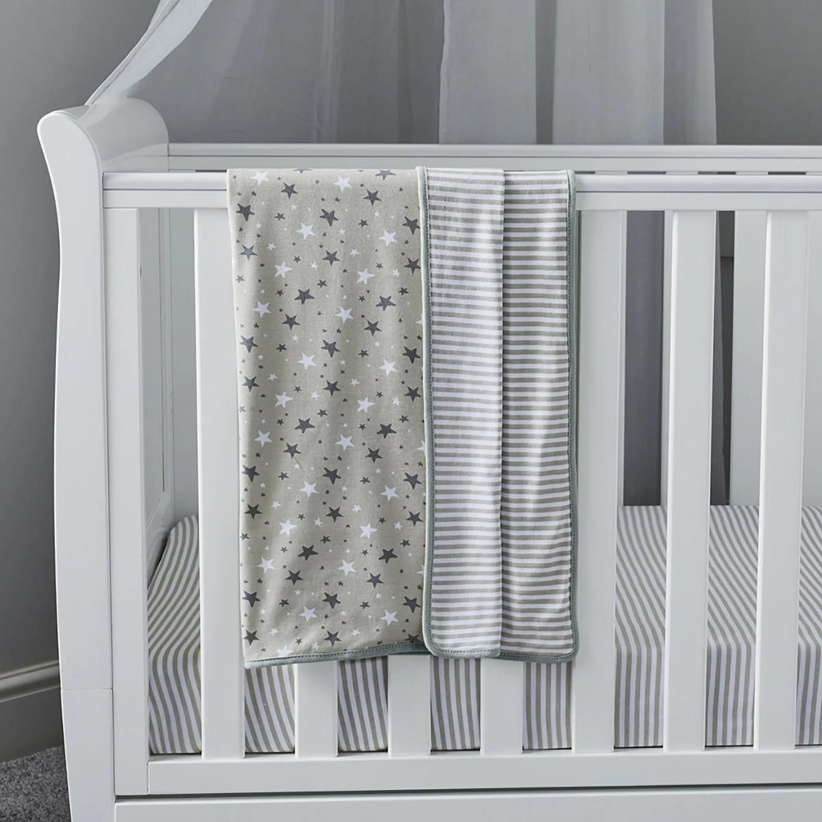 Ickle Bubba 100% Cotton Reversible Blanket