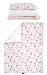 Forrest 3 Piece Reversible Cot Bed Set, Fairy