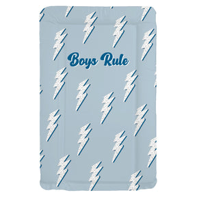 Mollydoo Baby Boys Rule Baby Changing Mat