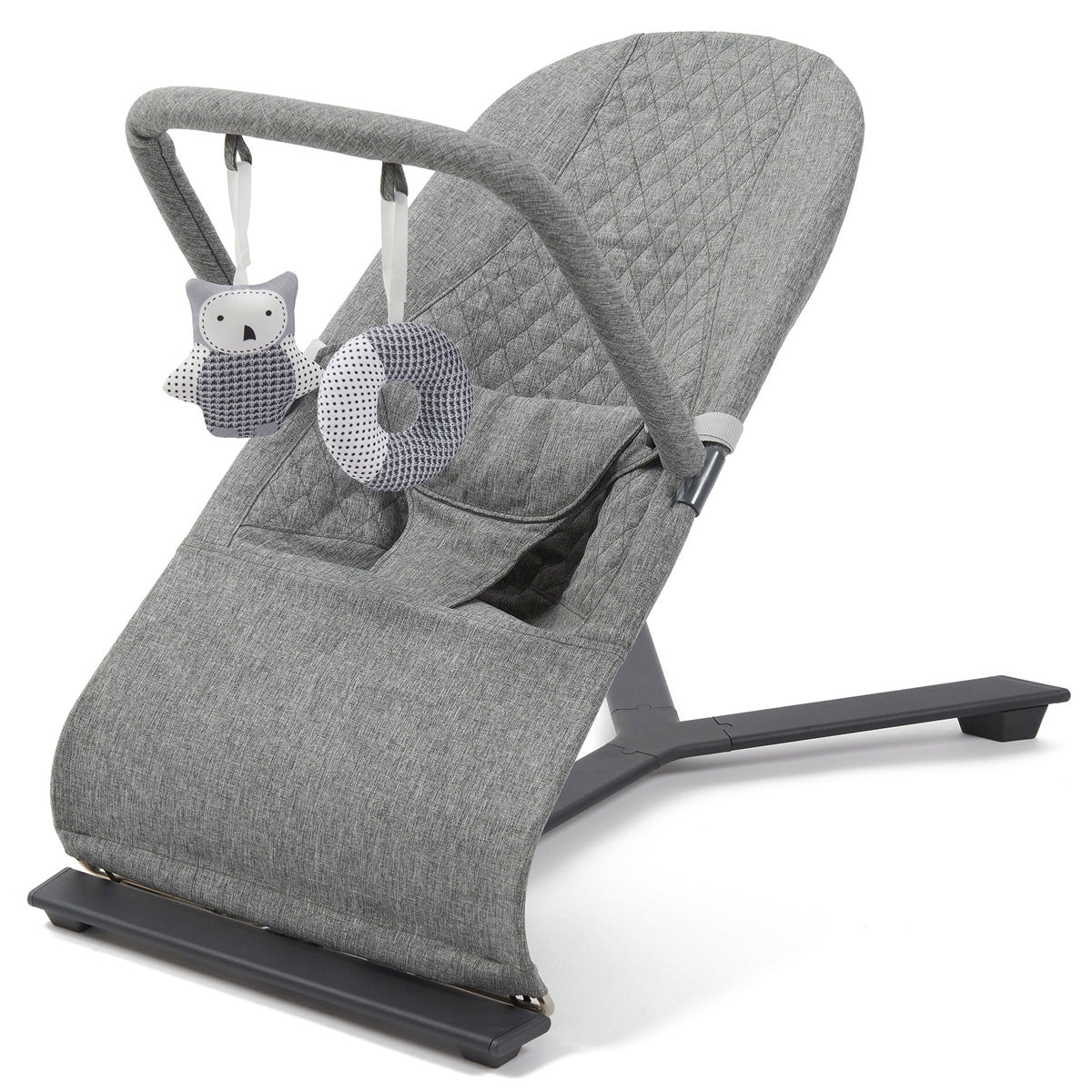 Noordi Fjordi 3in1 Essential Starter Travel & Nursery Bundle, Dark Grey
