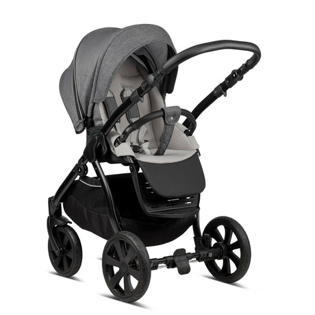 Noordi Fjordi 3in1 Essential Starter Travel & Nursery Bundle, Dark Grey