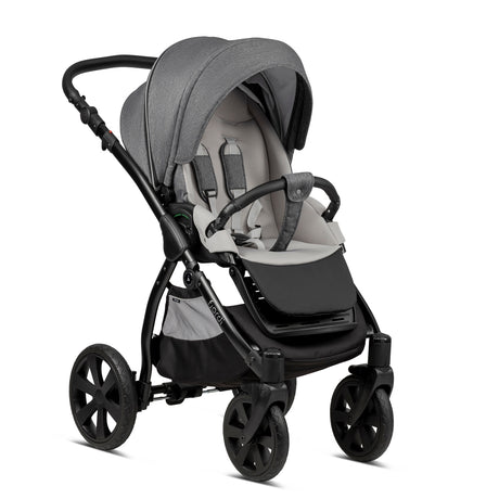 Noordi Fjordi 3in1 Essential Starter Travel & Nursery Bundle, Dark Grey