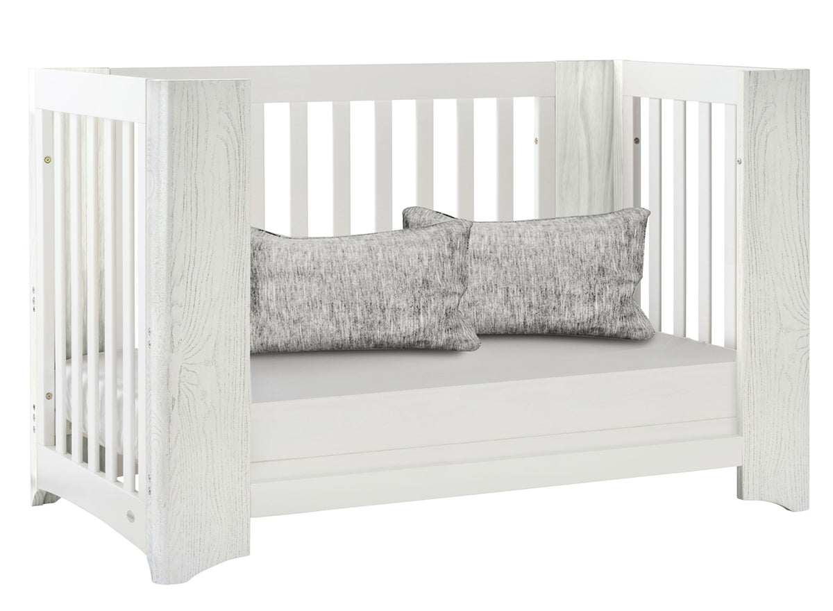Cocoon Evoluer 4in1 Cotbed + Change Area Dresser, White / Grey